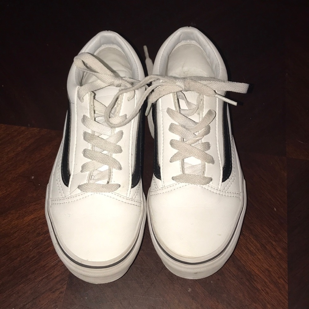 Leather Vans